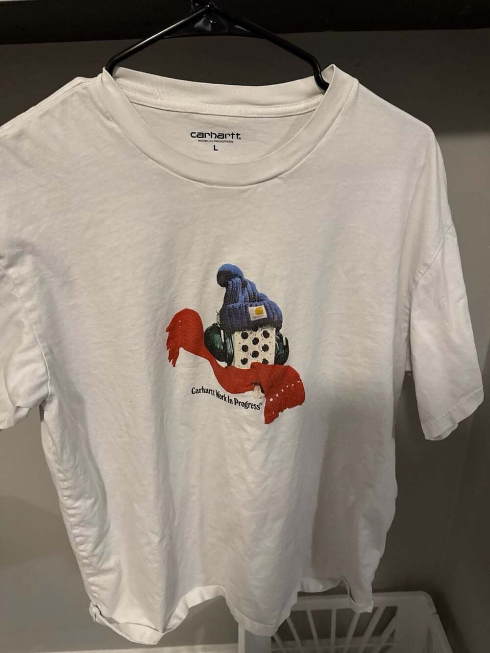 Carhartt WIP S/S Ice T-Shirt White Size L